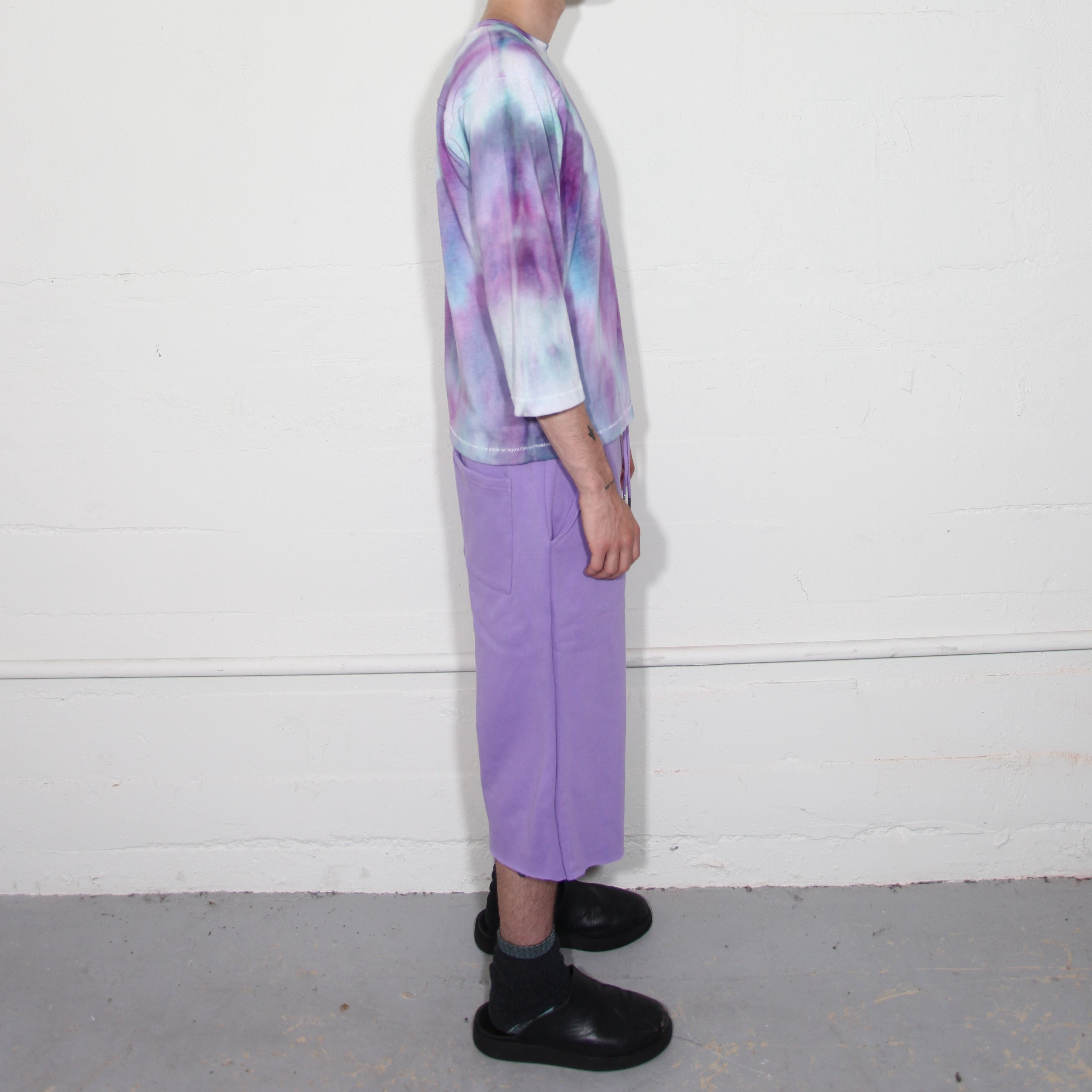 Purple Sweatshorts