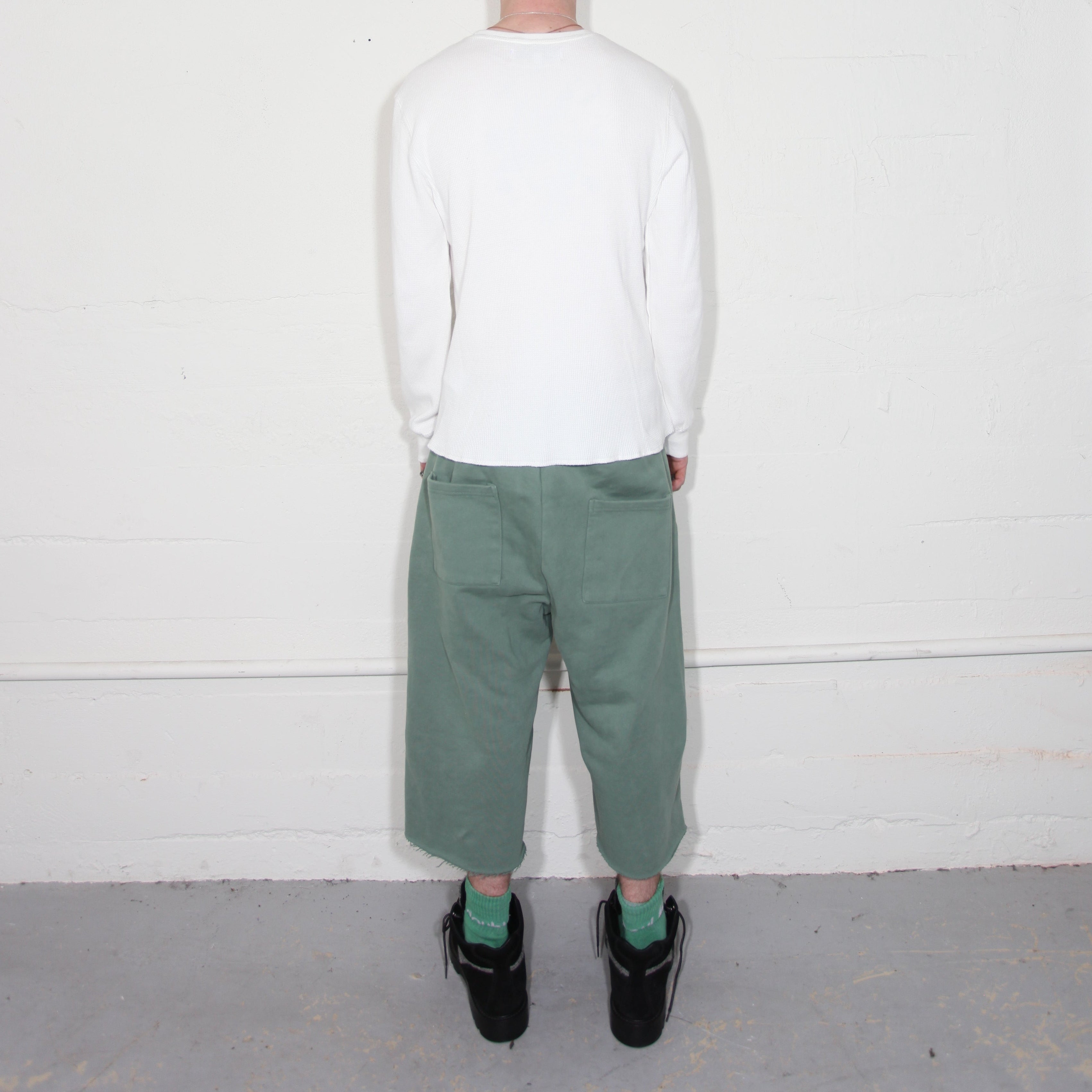 Green Sweatshorts