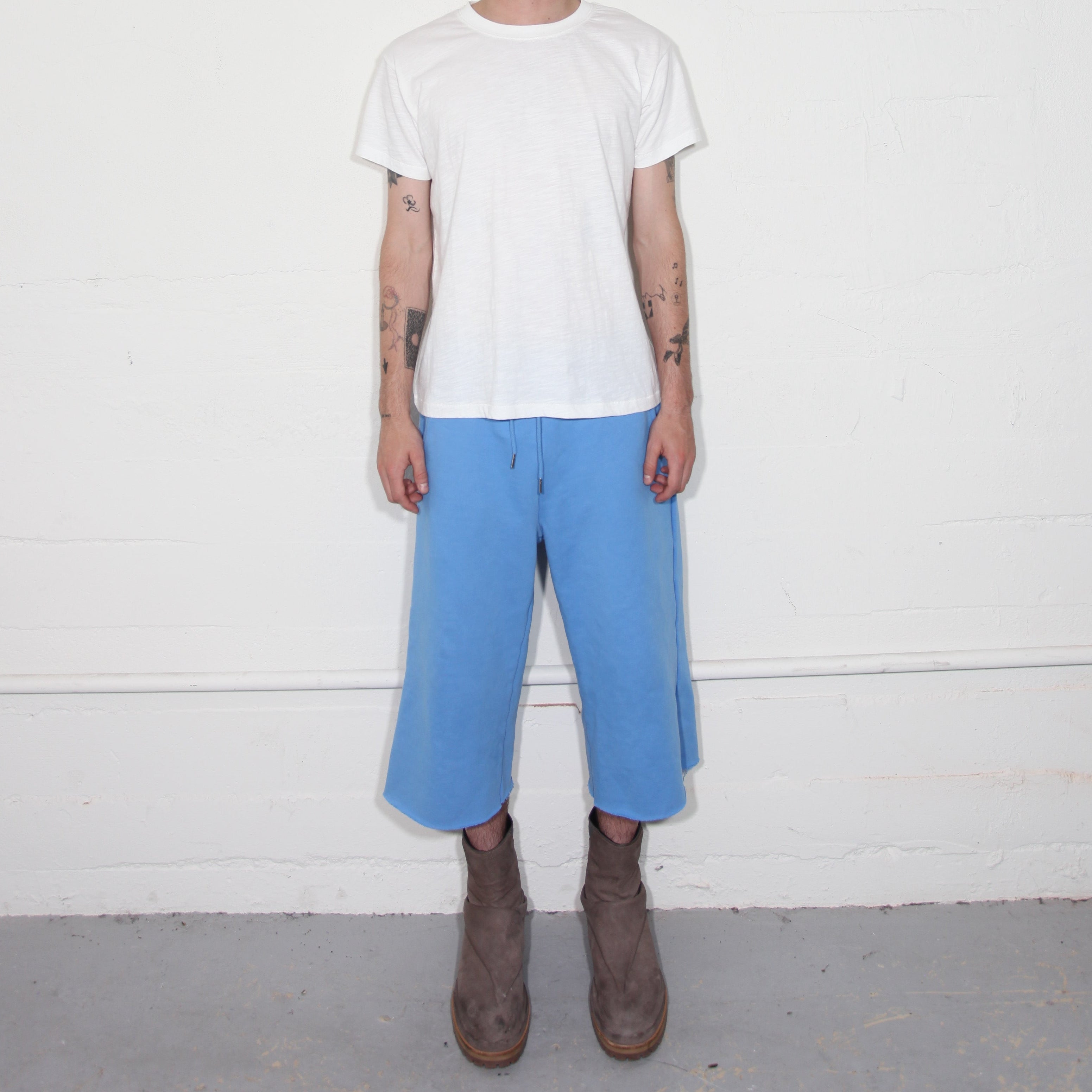 Blue Sweatshorts