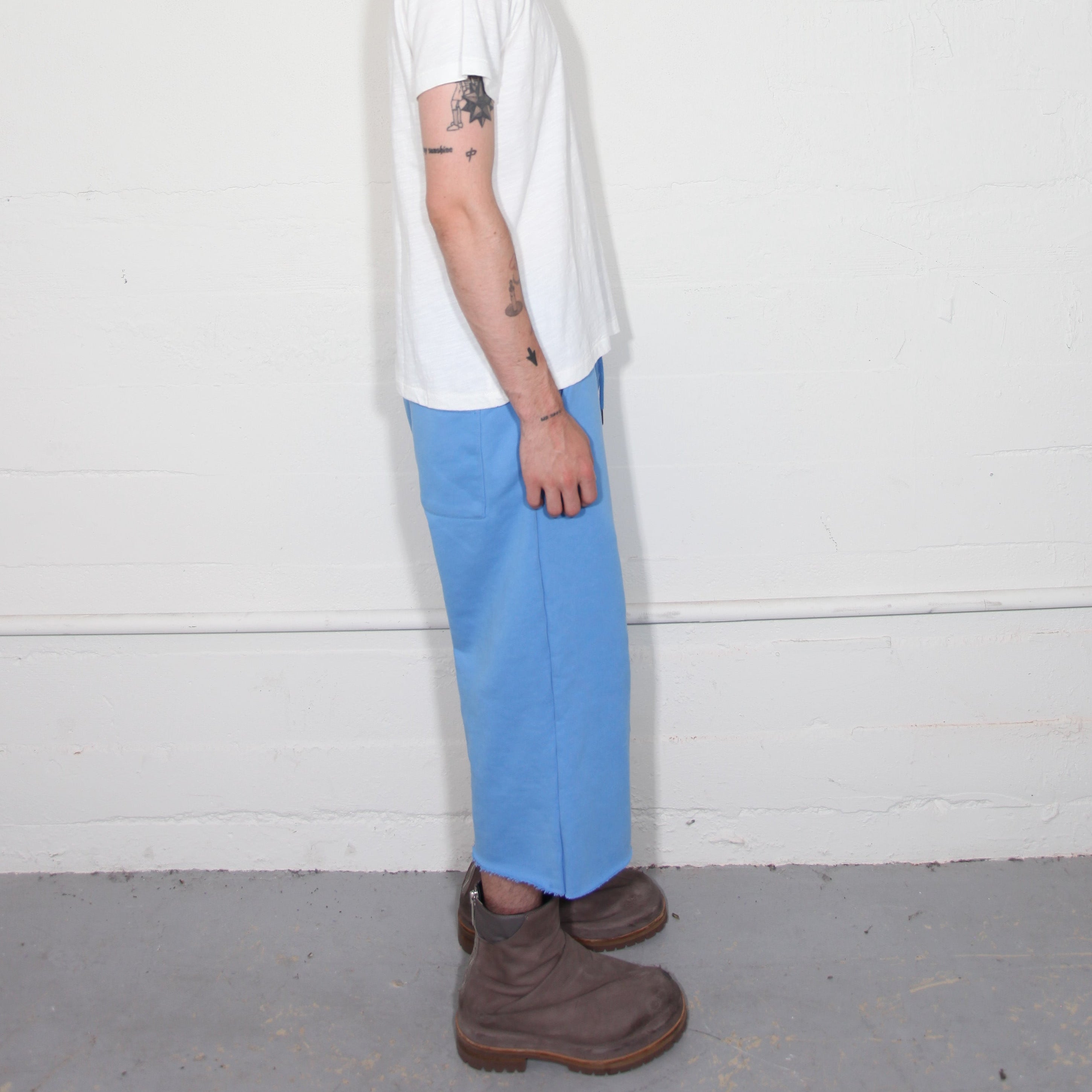 Blue Sweatshorts
