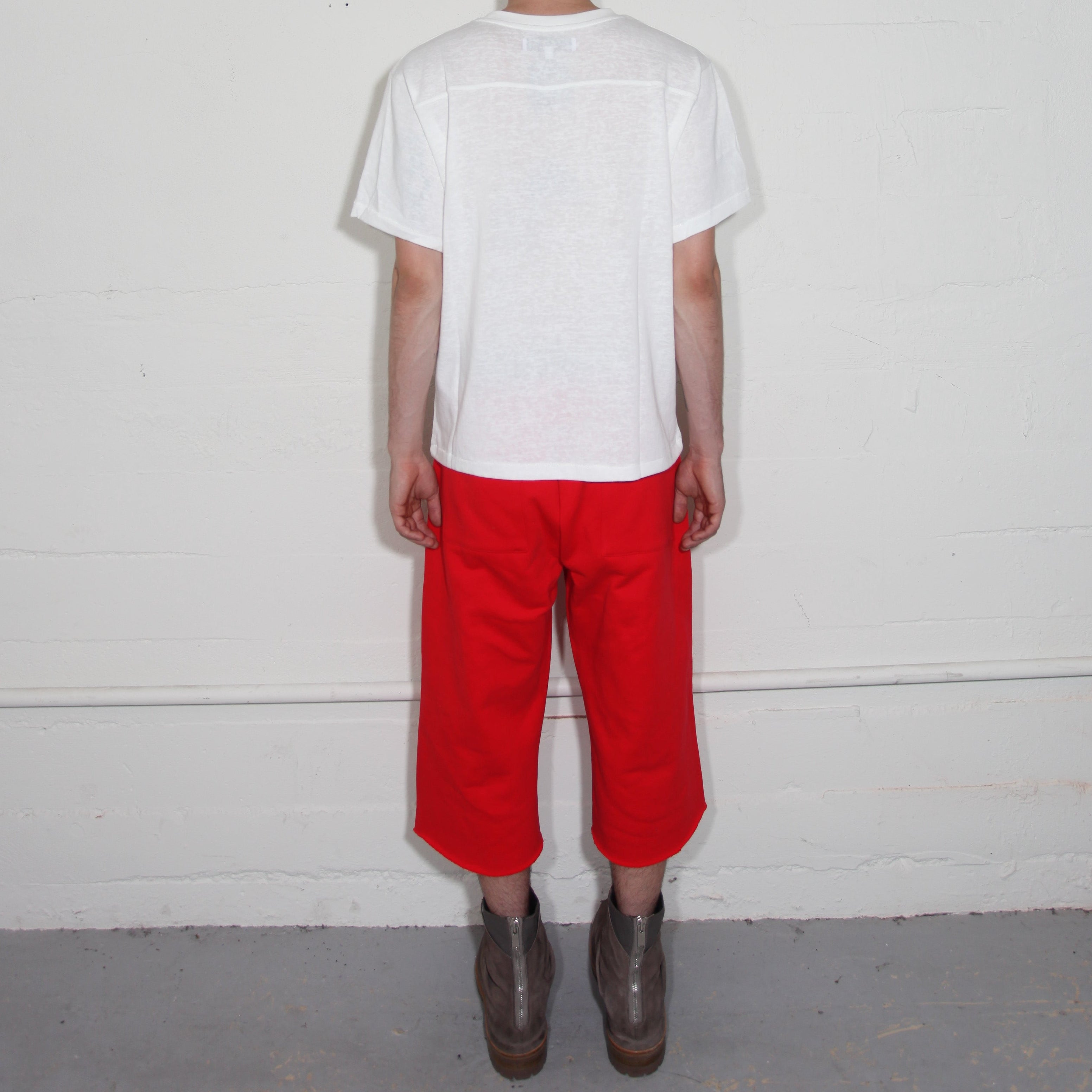 Red Sweatshorts