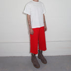 Red Sweatshorts