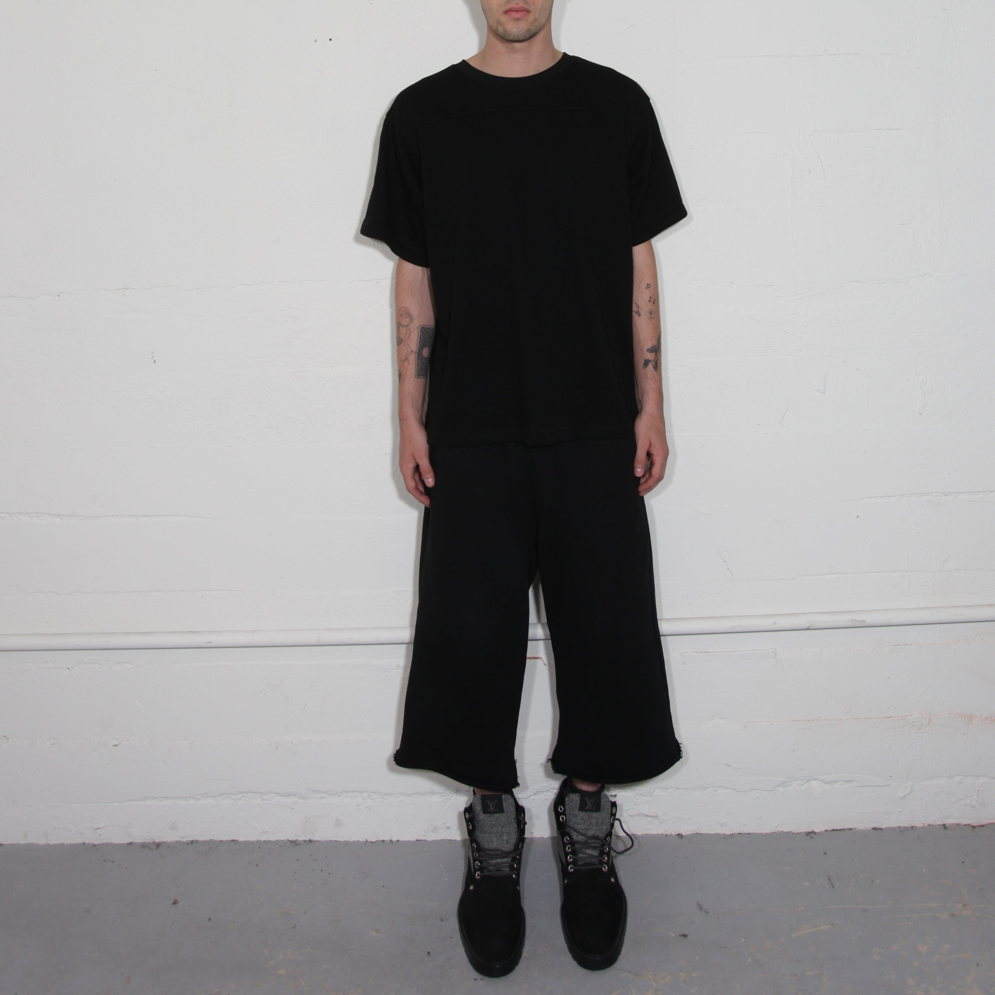 Black Sweatshorts