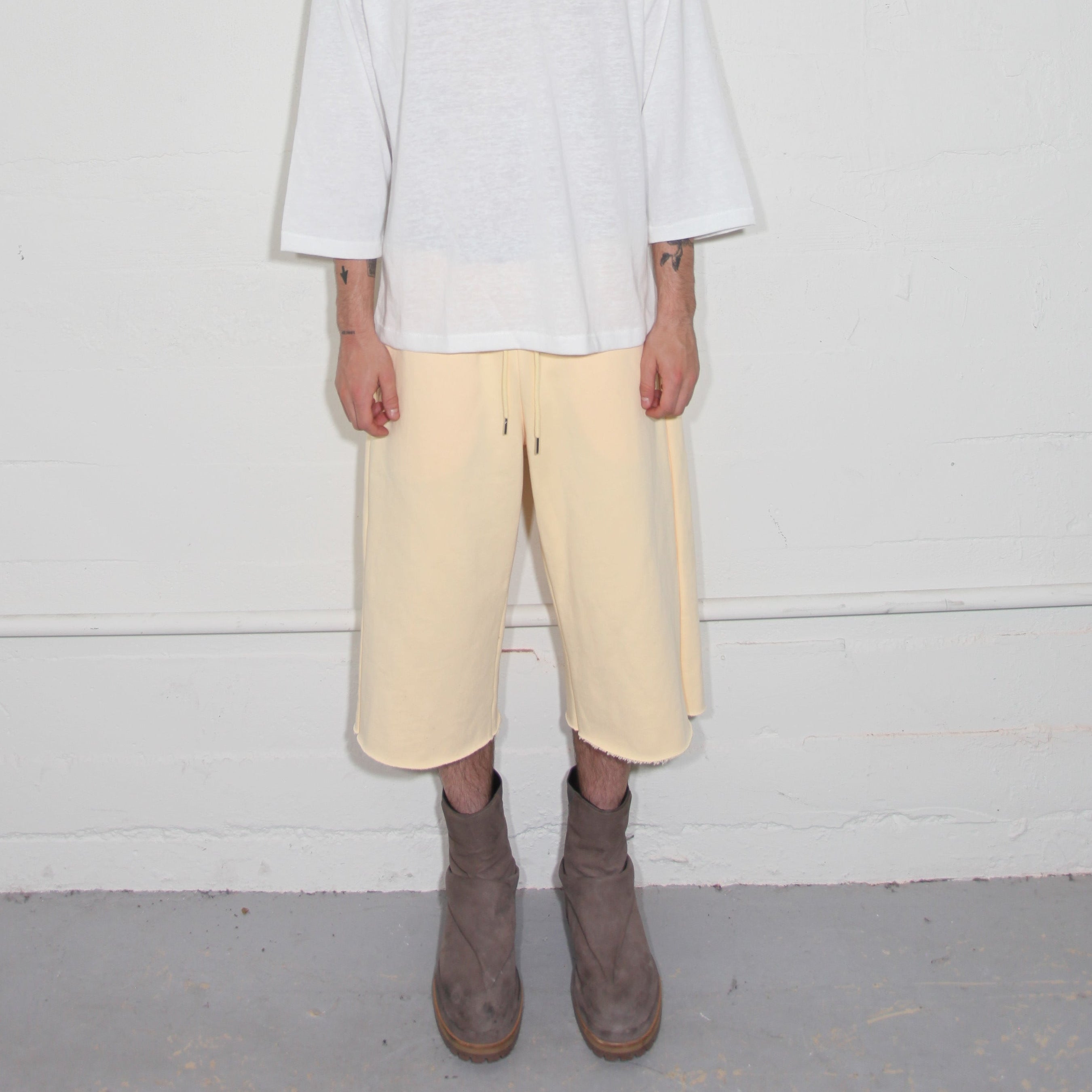 Yellow Sweatshorts