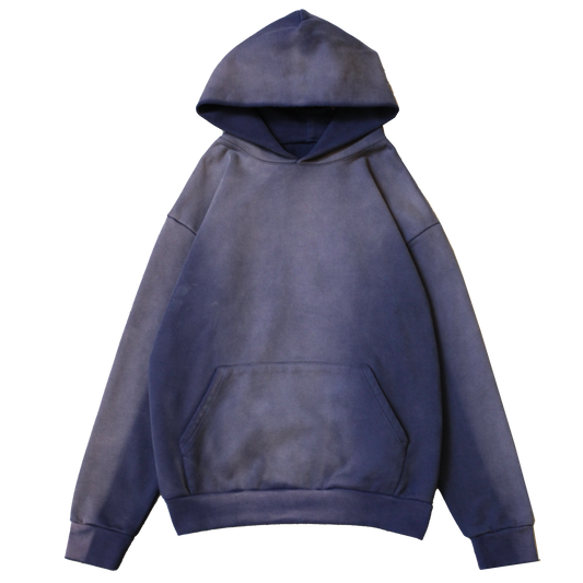 Navy Sun-faded Hoodie V2