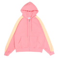 Pink Two Tone Zip Up
