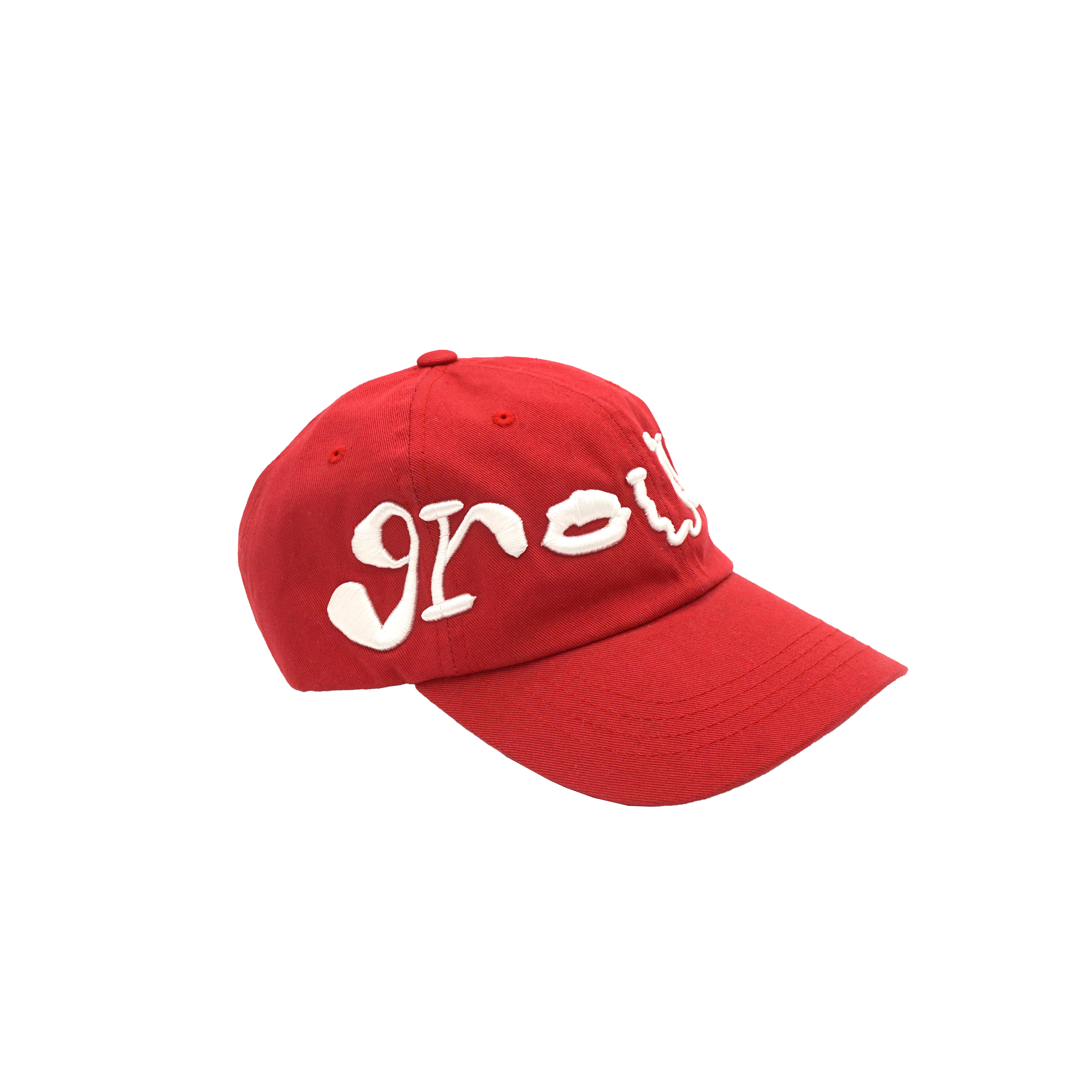Grounded Logo Hat - Red