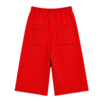 Red Sweatshorts