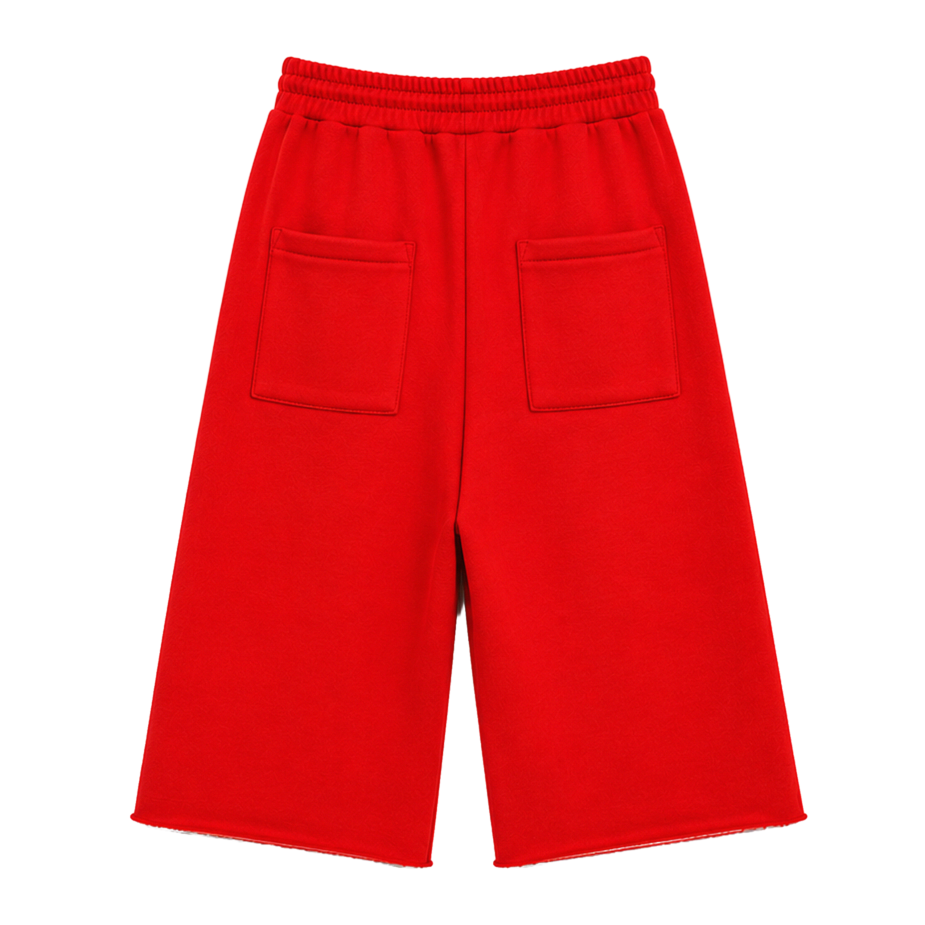 Red Sweatshorts