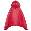 Red Sun-faded Hoodie V1