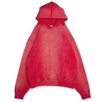Red Sun-faded Hoodie V1