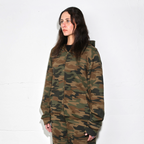 Military Camo Zip Up