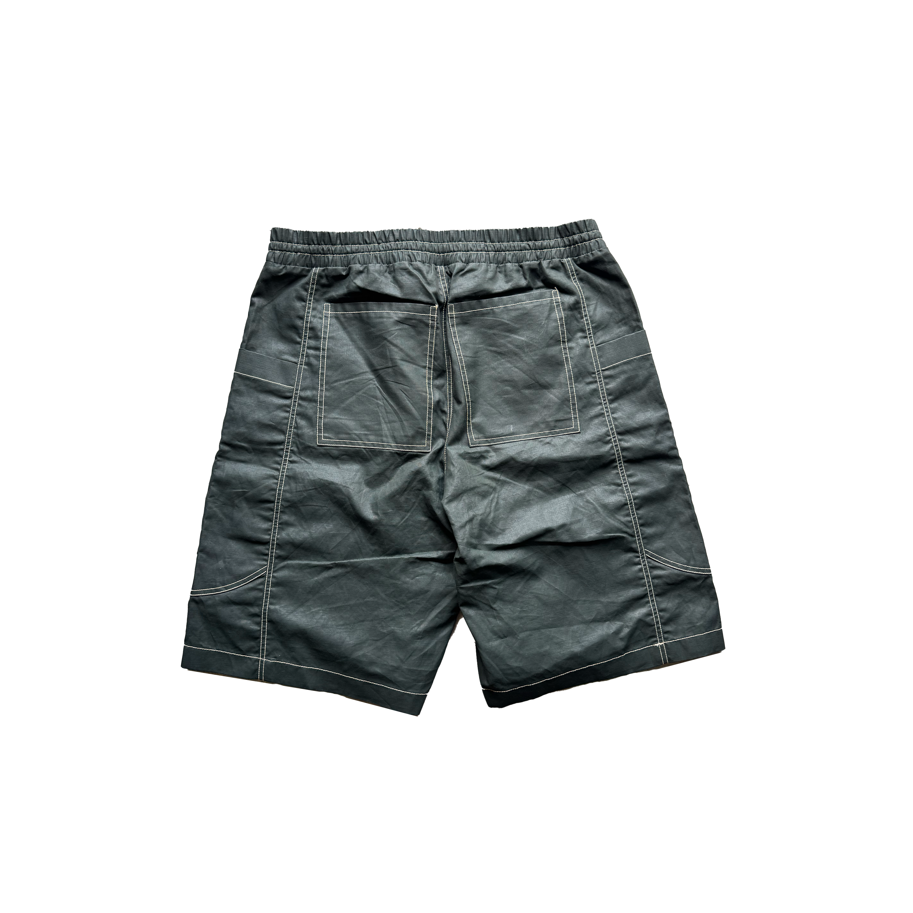 Black Canvas Shorts