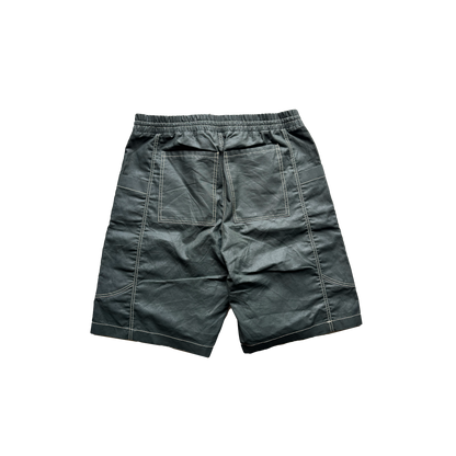 Black Canvas Shorts