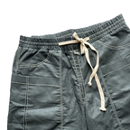 Black Canvas Shorts