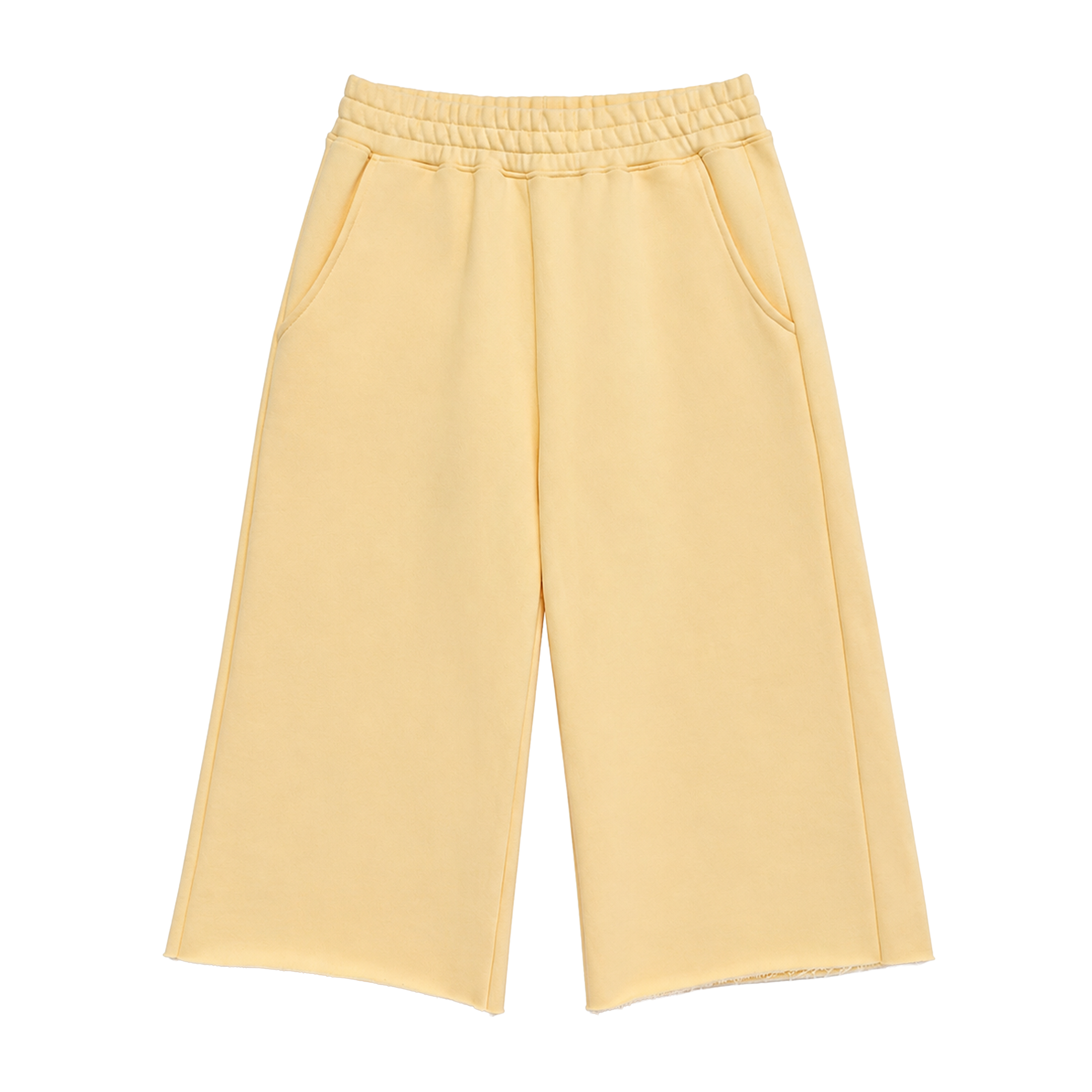 Yellow Sweatshorts