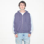Navy Blue Two Tone Zip Up