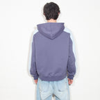 Navy Blue Two Tone Zip Up