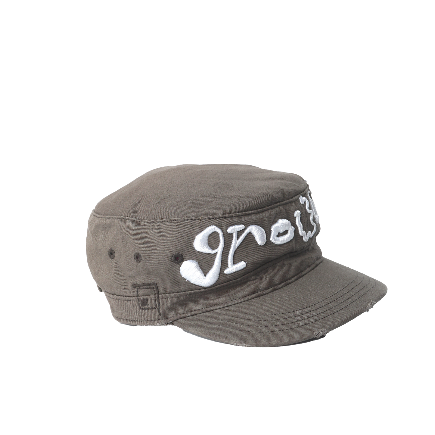 Brown Military Hat