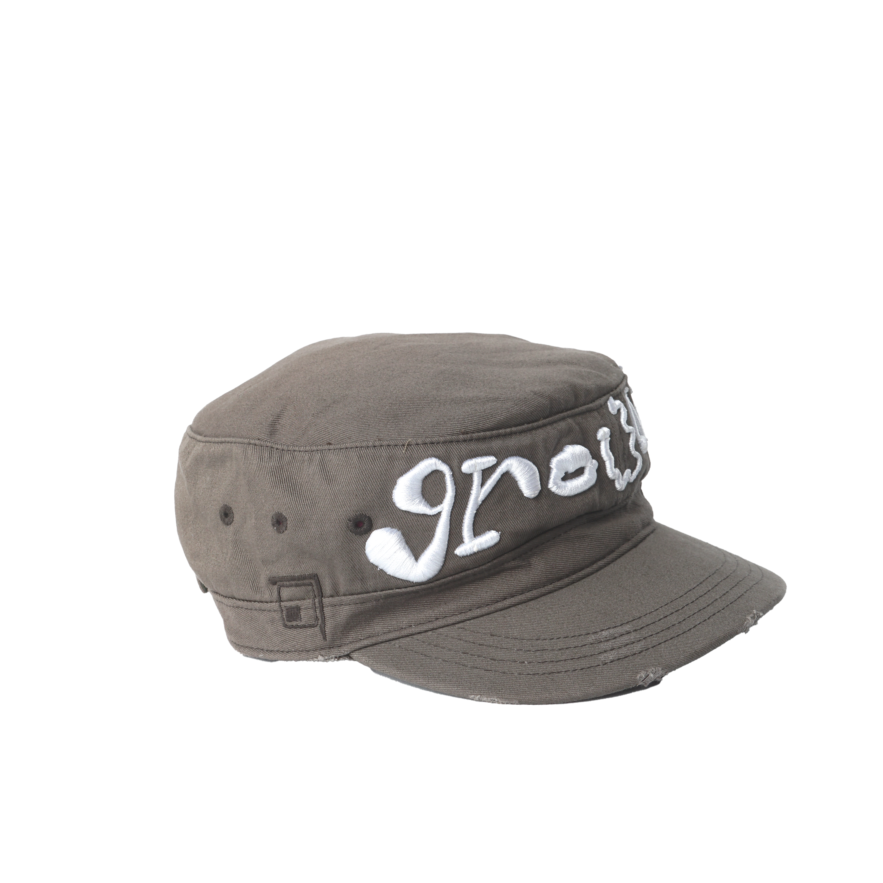Brown Military Hat