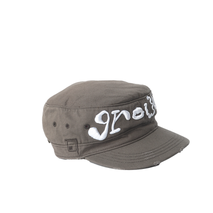 Brown Military Hat