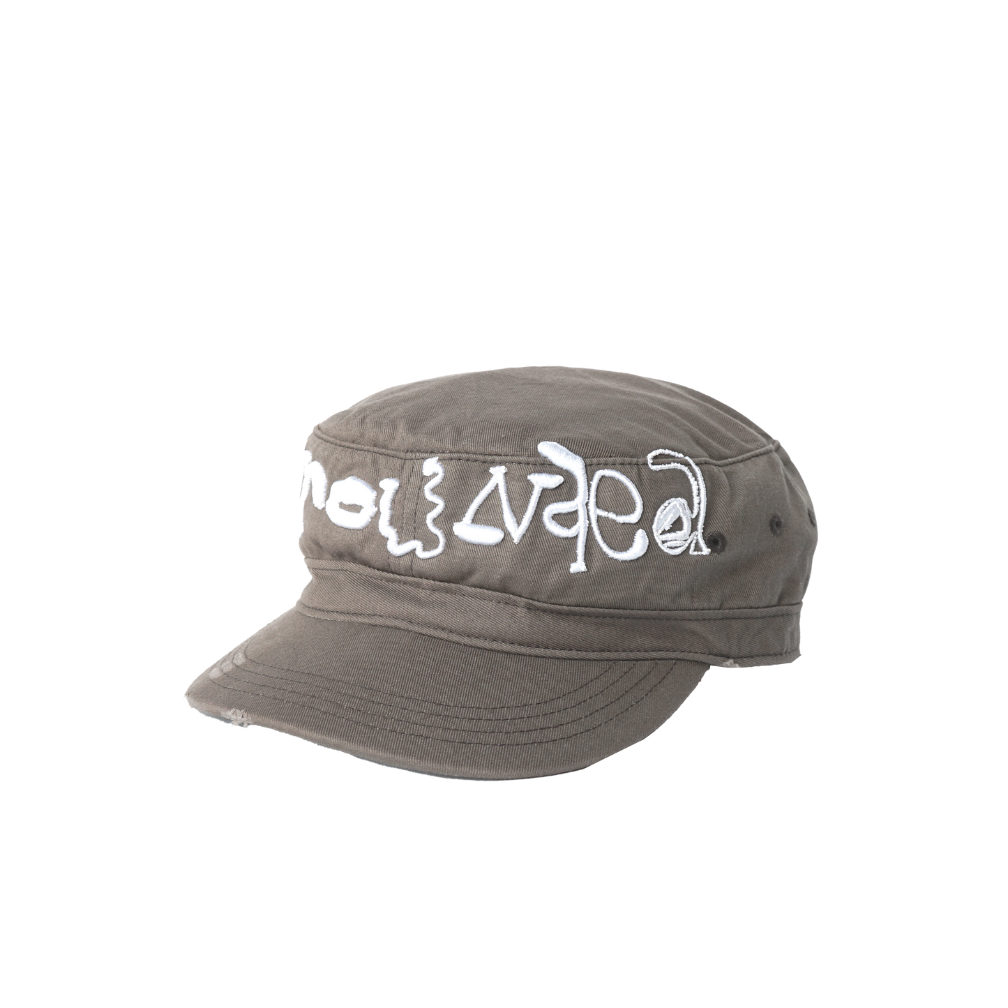 Brown Military Hat