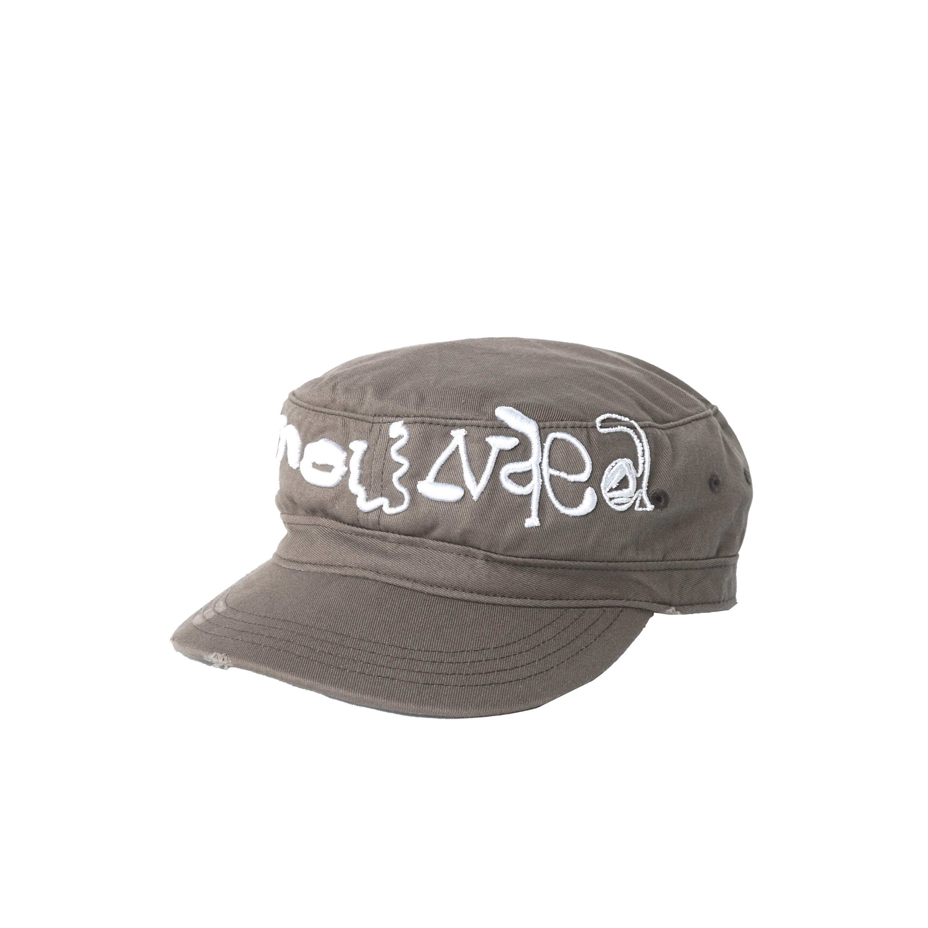 Brown Military Hat