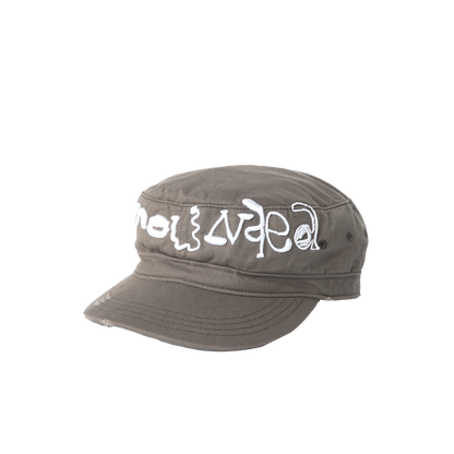 Brown Military Hat